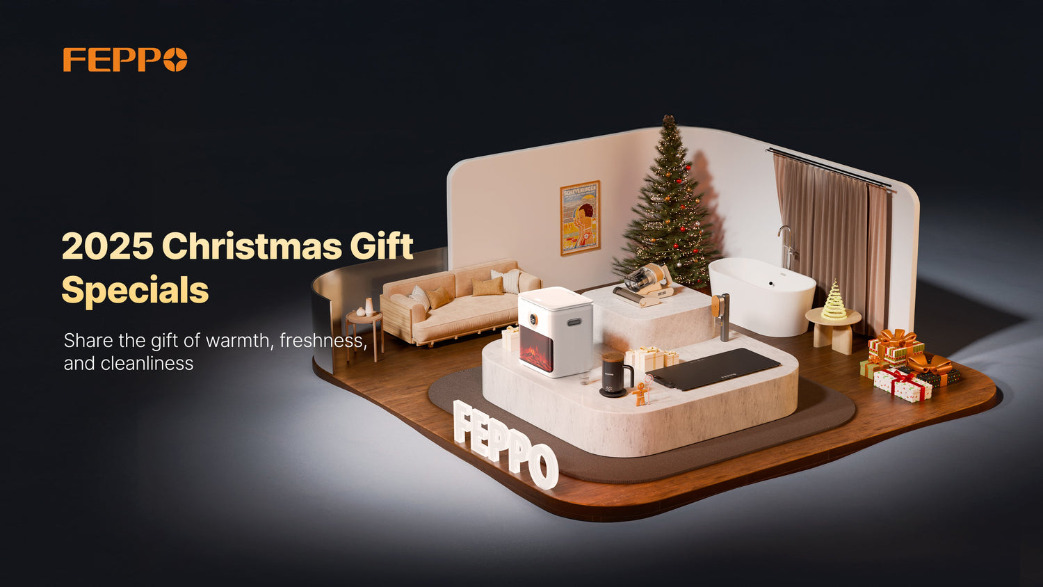 🎄2025 Christmas Gift Guide: FEPPO Warming Home Appliances