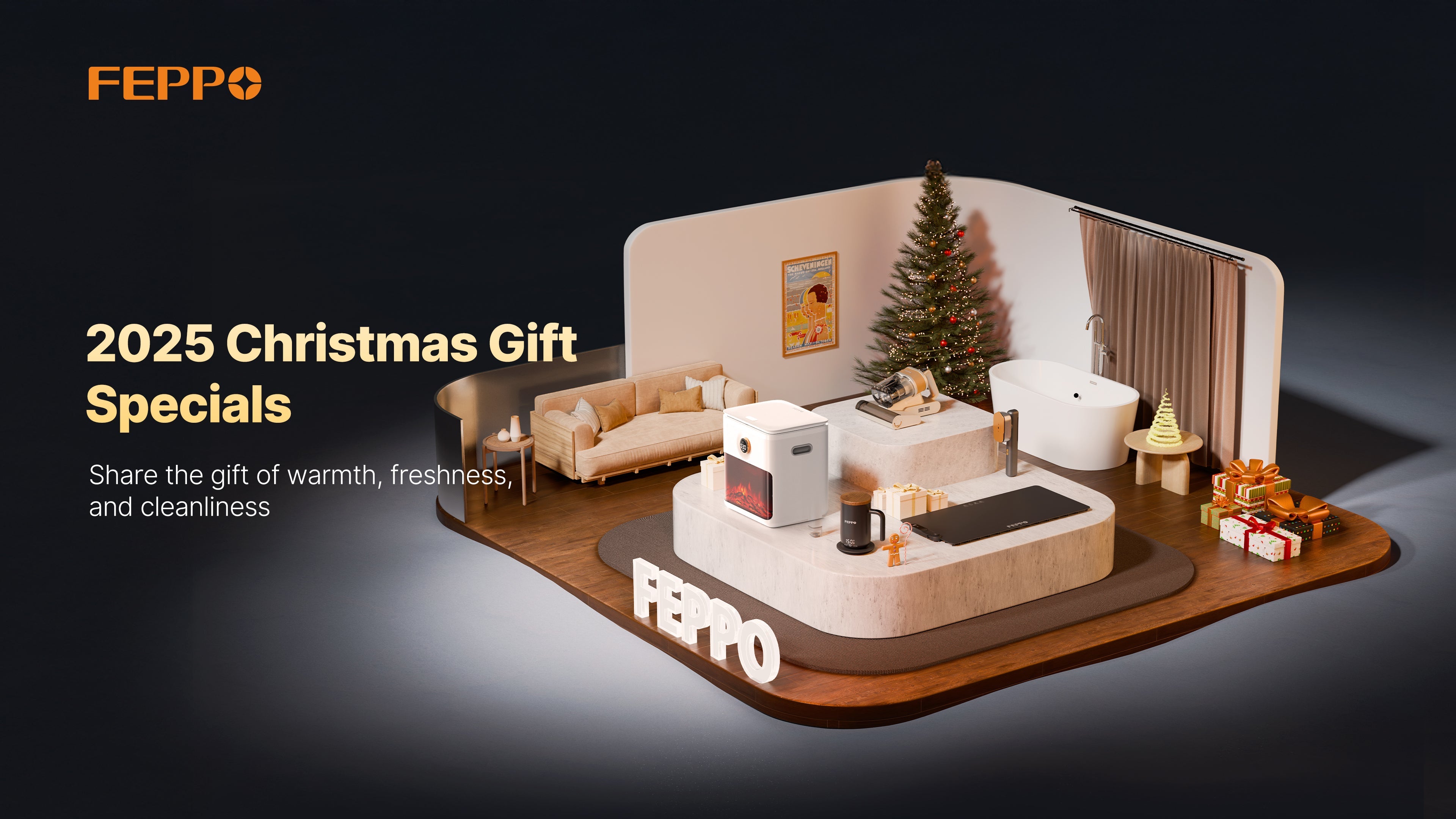 🎄2025 Christmas Gift Guide: FEPPO Warming Home Appliances