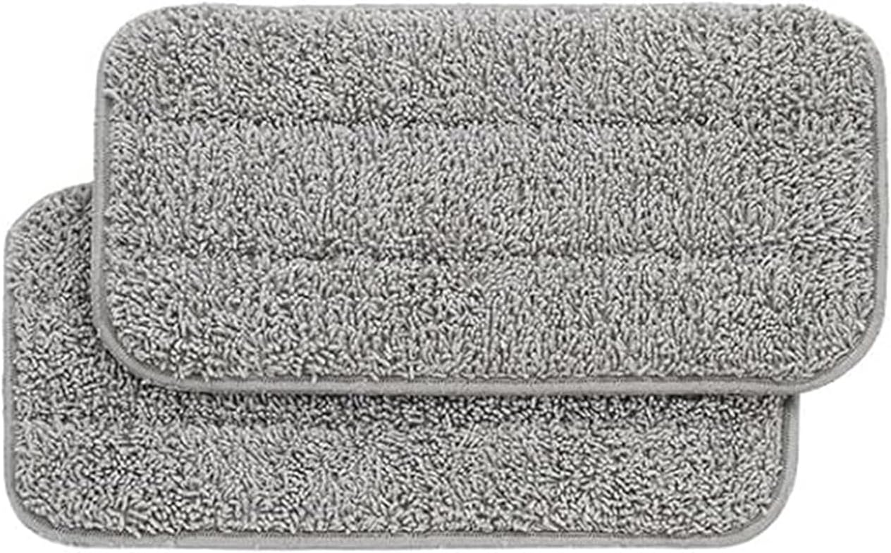 2 Pack - FEPPO Universal Steam Mop Replacement Microfiber Pads, compatible with FEPPO Steam Mop & Most steam mops - Washable, Durable Pads for Floors, Hardwood, Tile - FEPPO