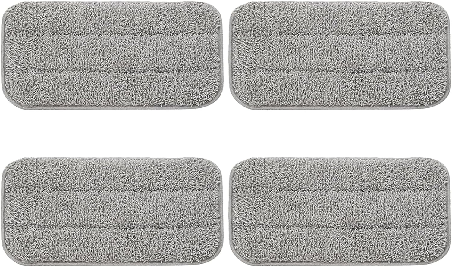 2 Pack - FEPPO Universal Steam Mop Replacement Microfiber Pads, compatible with FEPPO Steam Mop & Most steam mops - Washable, Durable Pads for Floors, Hardwood, Tile