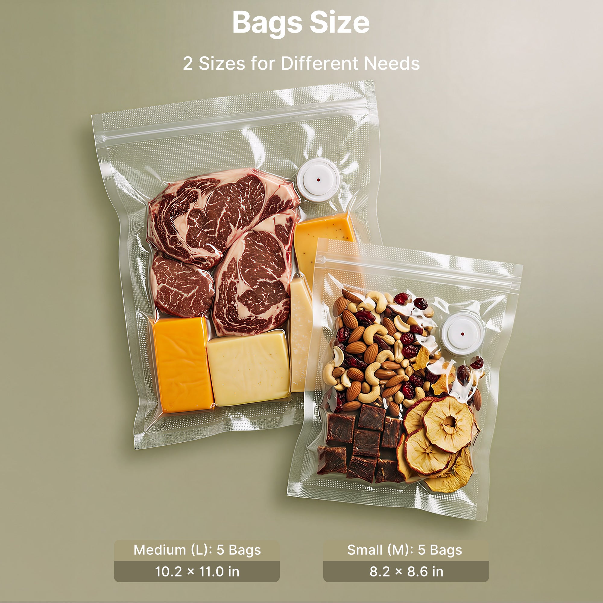 FEPPO Compact Food Vacuum Sealer VM12