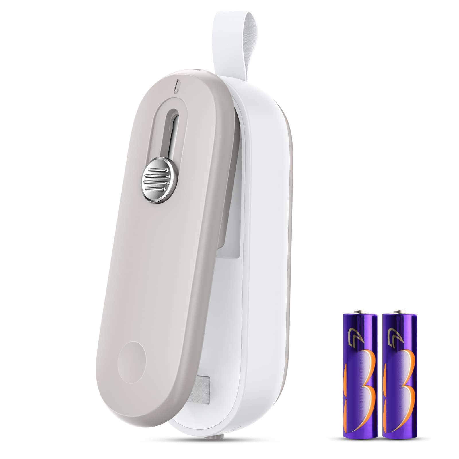 FEPPO 2-in-1 Mini Bag Sealer with Cutter – Portable Heat Resealer for Chips, Plastic & Snack Bags, Batteries Included - FEPPO