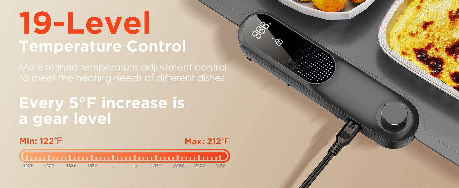 19-Level Heat Control