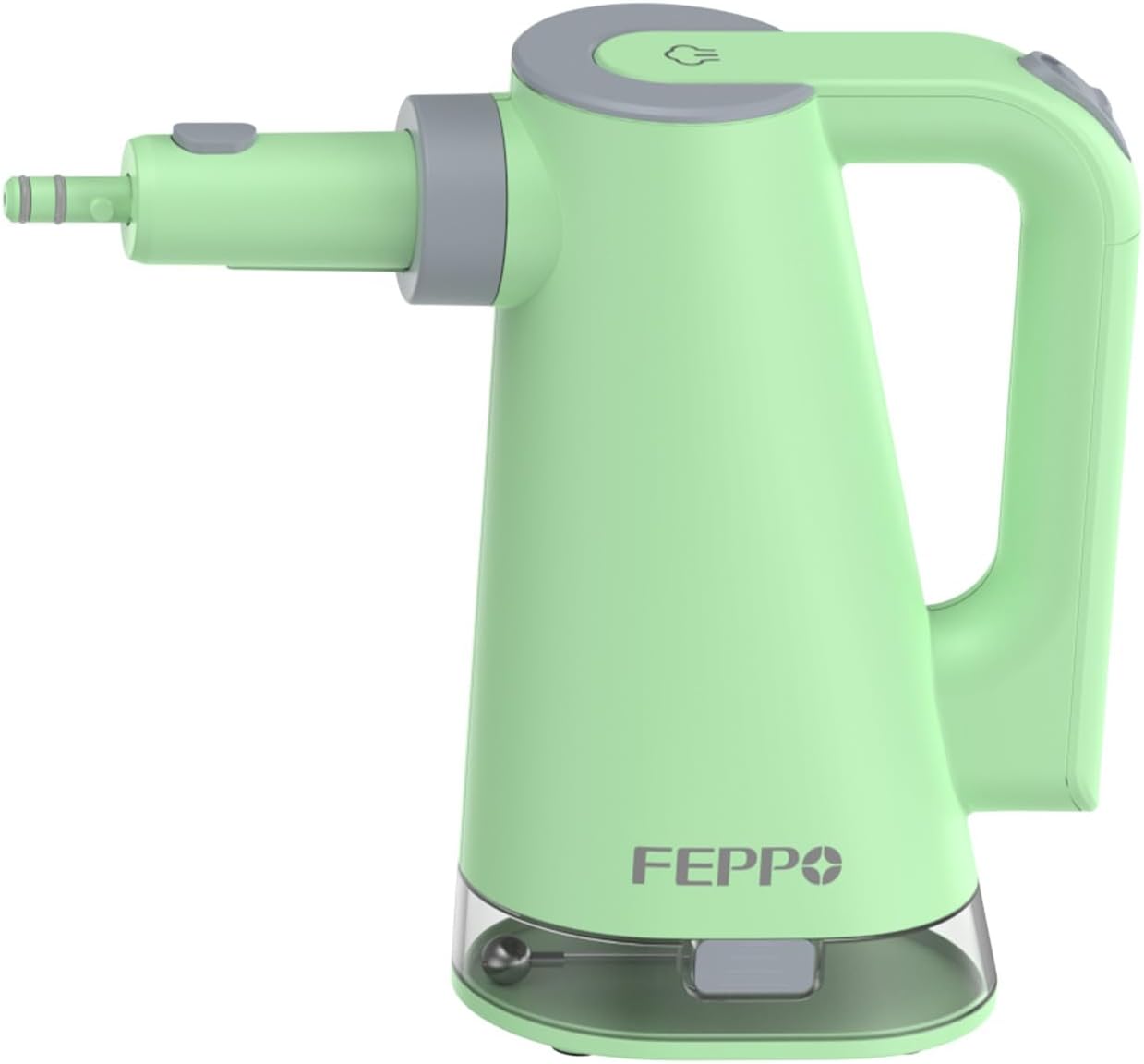 FEPPO Steam Mop Main Unit - Versatile Detachable Handheld Steamer for Deep Cleaning Floors, Tiles, Grout, Kitchen & Bathroom