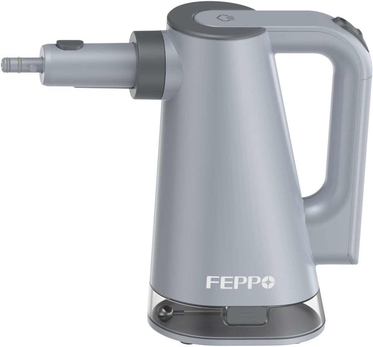 FEPPO Steam Mop Main Unit - Versatile Detachable Handheld Steamer for Deep Cleaning Floors, Tiles, Grout, Kitchen & Bathroom