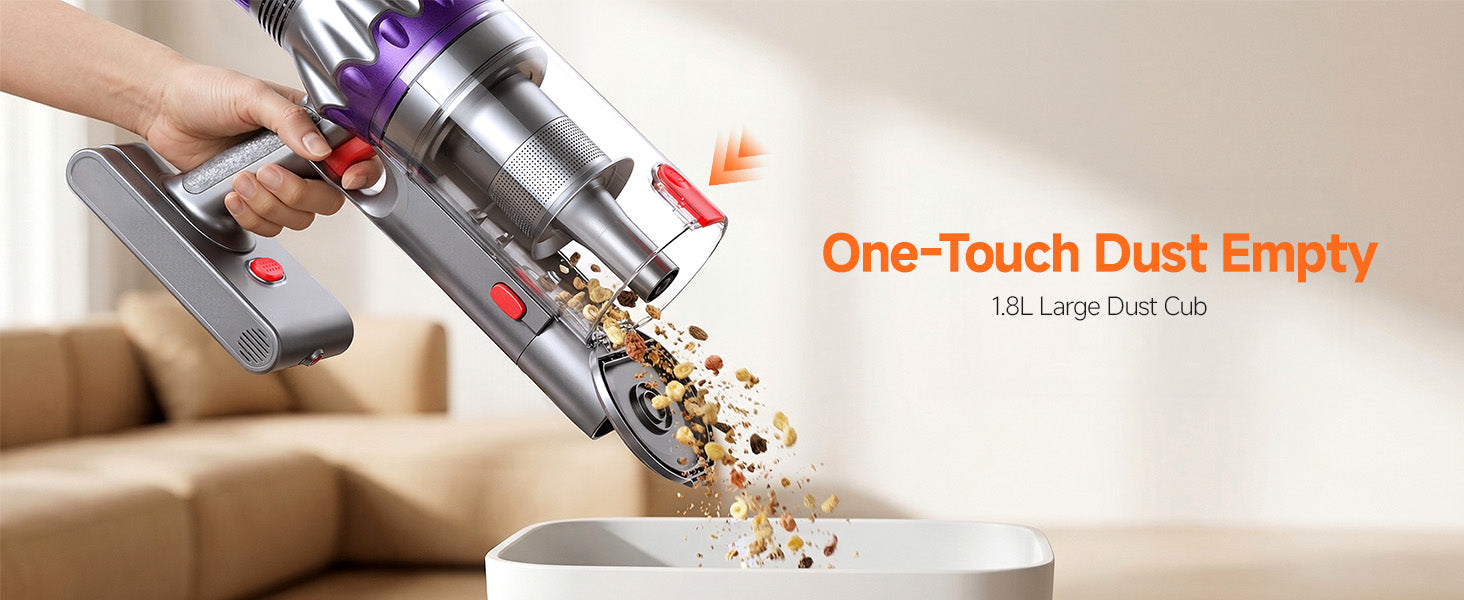 One-Touch Emptying