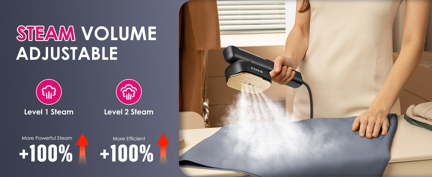 Steam Volume Adjustable