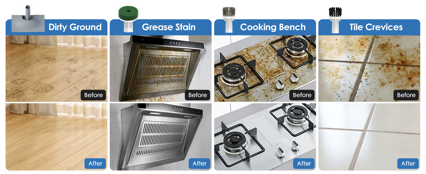 Clean More Areas
