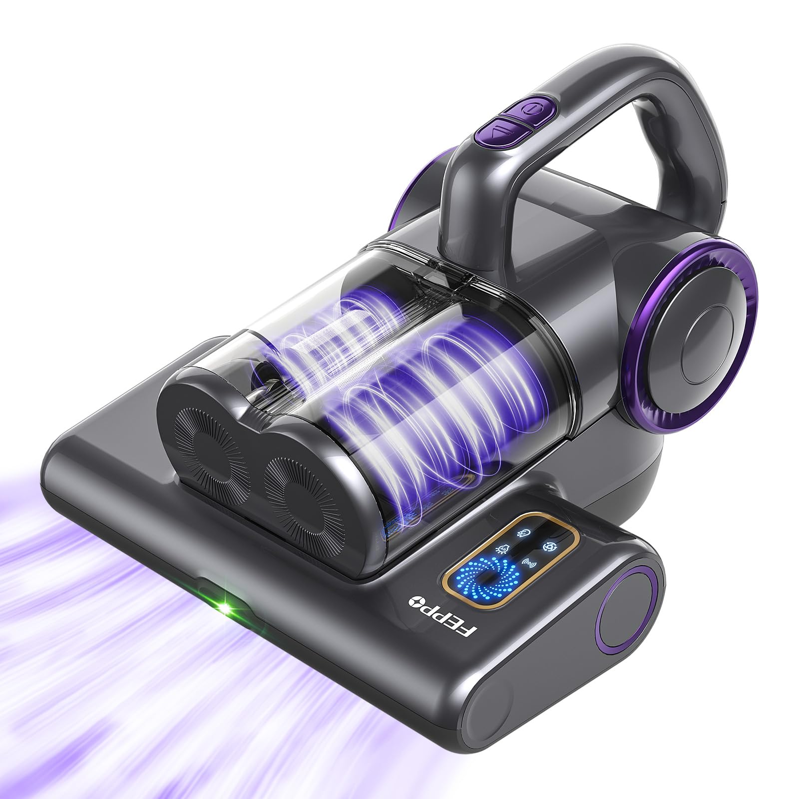 Feppo Mattress Vacuum Cleaner in Black with UV-Light