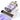 Feppo Mattress Vacuum Cleaner, White-Gold
