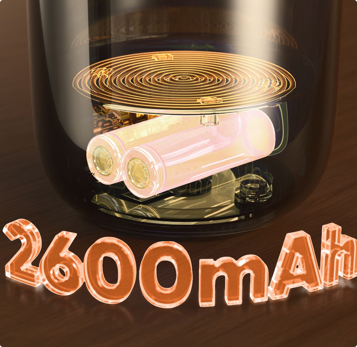 Feppo Temperature Control Heated Coffee Mug, 2600mAh