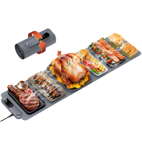 FEPPO Extra-Long Food Warming Mat 42"x12" with 19-Level Control